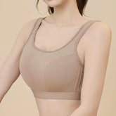 Big breasts Shockproof Seamless Minimizer Sports Bra